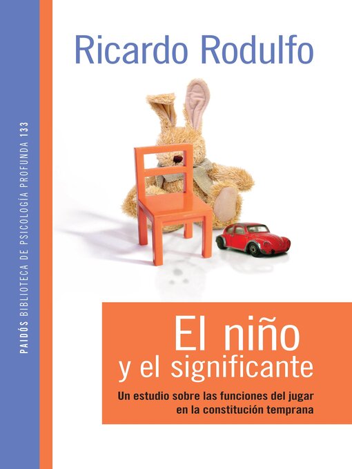 Title details for El niño y el significante by Ricardo Rodulfo - Available